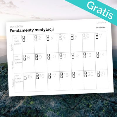 workbook kurs medytacji online